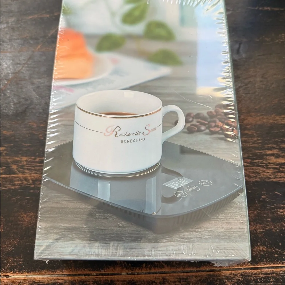 NWT NiceLucky Black Beverage Warmer with Digital Display